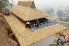 如何搭建仿真茅草--茅草屋？